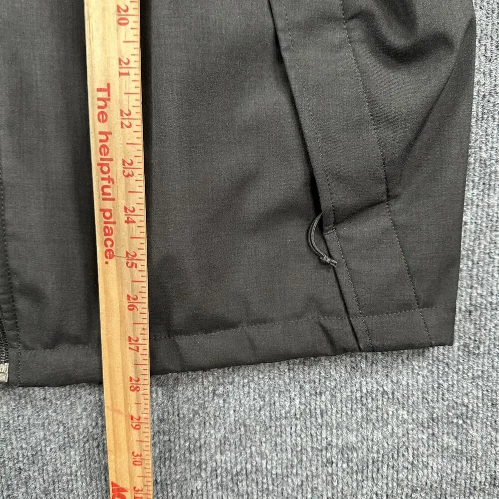 The North Face Men's Apex Softshell Jacket Black Full Zip Fleece Lined Size L